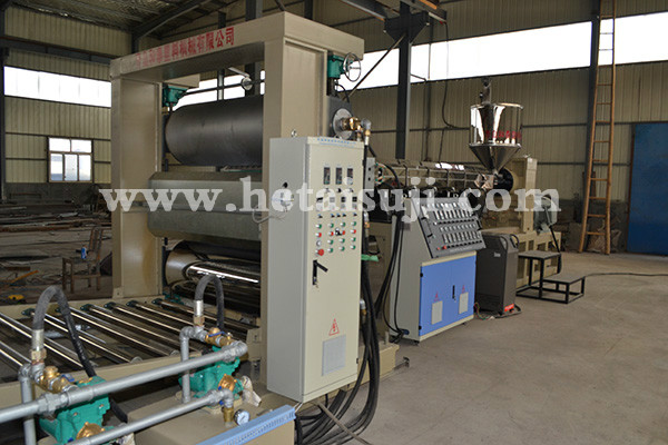 Plastic sheet equipment